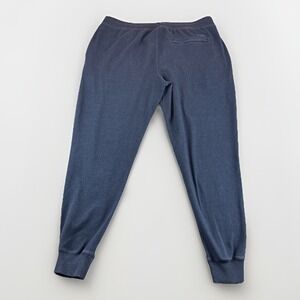 The Normal Brand Joggers Mens XL Blue Sweatpants Zip Pocket Drawstring Tapered